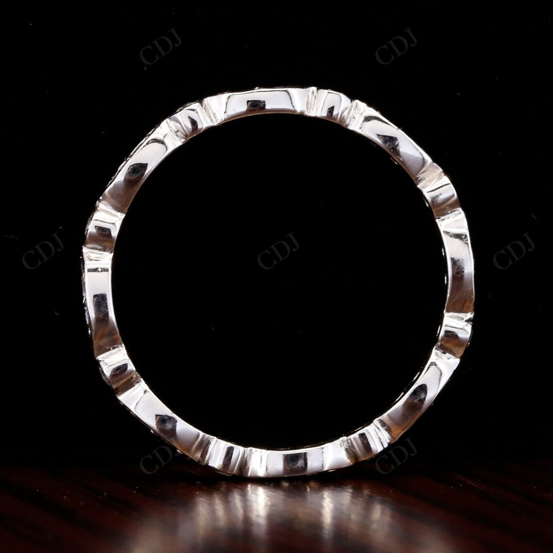 0.25CTW Lab Grown Diamond Wedding Band Woman customdiamjewel