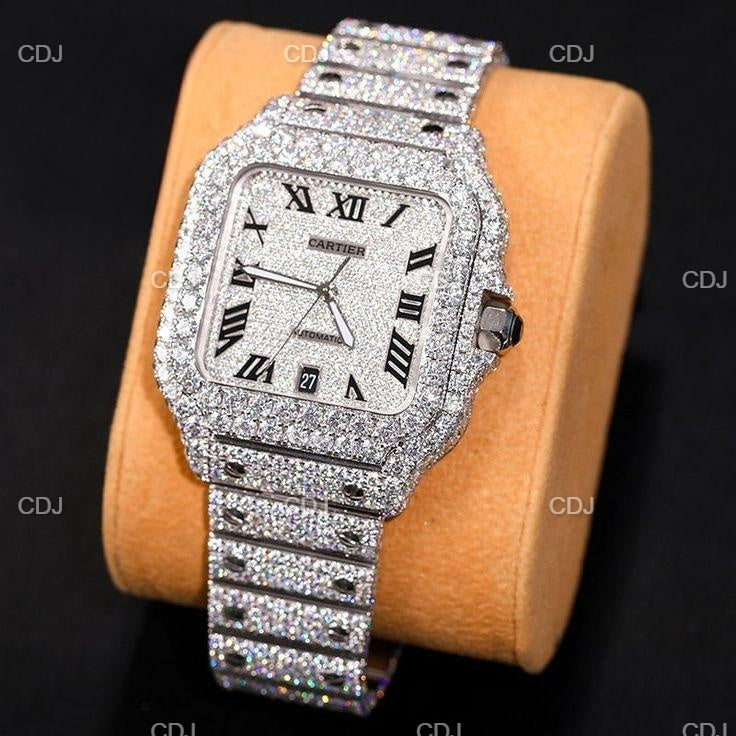 Hip Hop Iced Out AP Royal Oak Chronograph Watch customdiamjewel