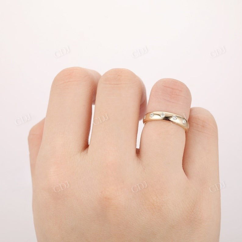 0.36CTW Brilliant Natural Diamond Wedding Band Wedding Band customdiamjewel