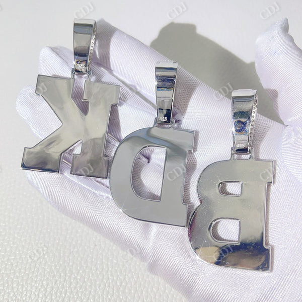Diamond Custom Initial Letter Pendant Iced Out Style Pendant customdiamjewel