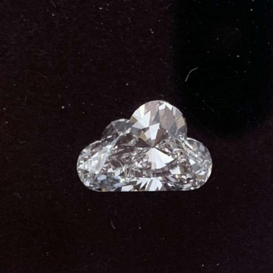 Unique Cloud Shape Fancy CVD Lab Grown Diamond  customdiamjewel   