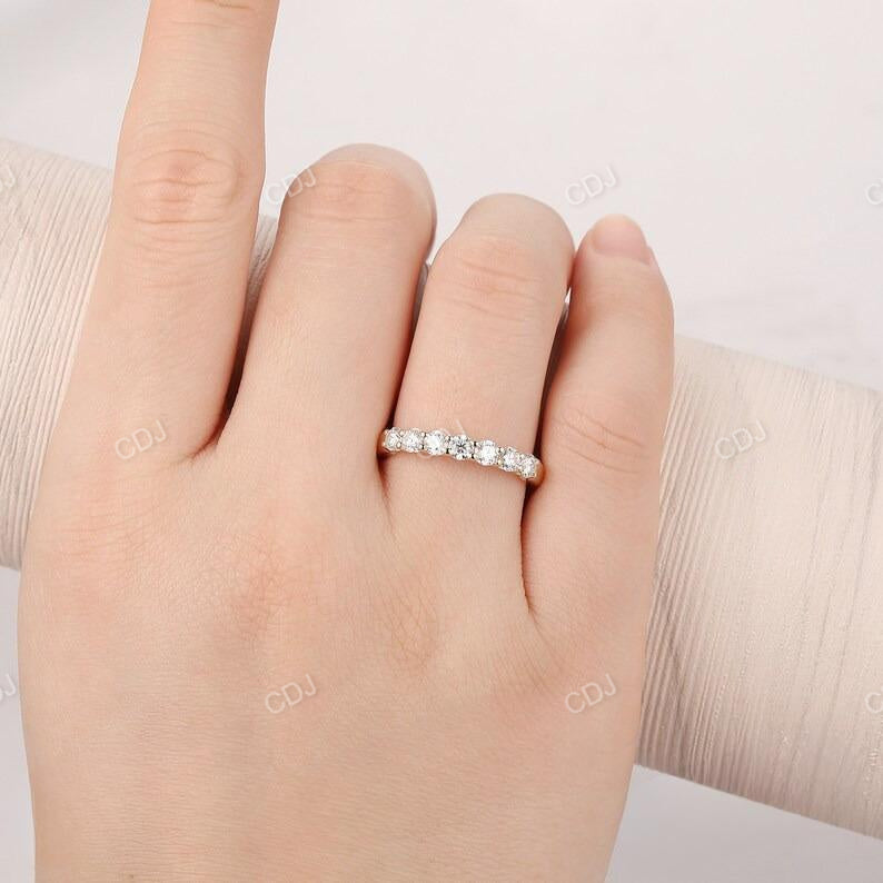 0.10CTW Round Cut Natural Diamond Wedding Band customdiamjewel