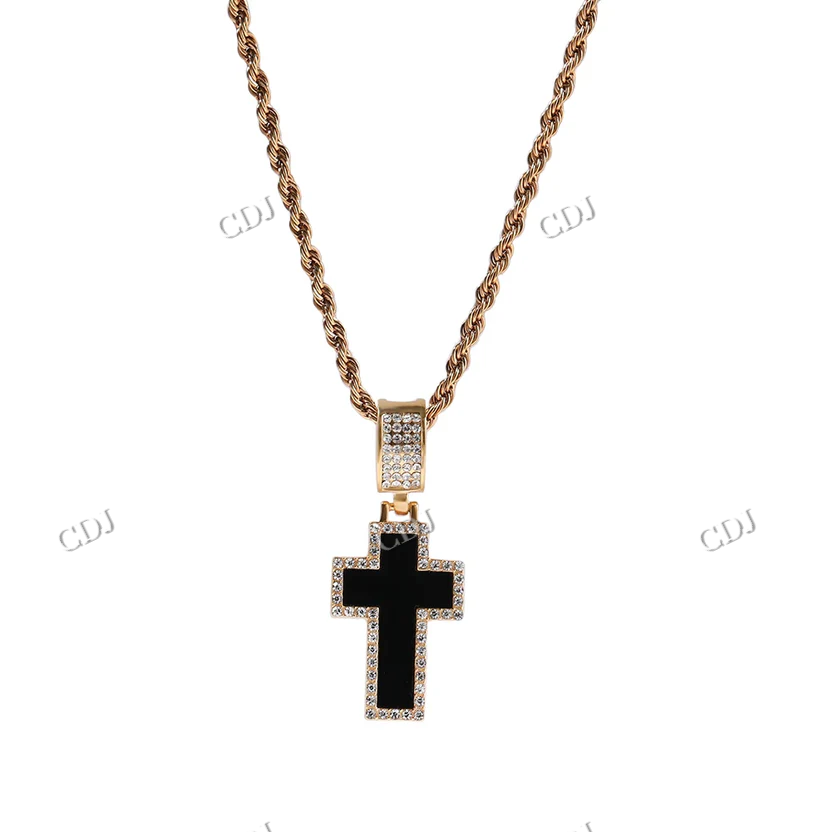 Premium Crist Cross Unisex Diamond Hip Hop Pendant hip hop jewelry CustomDiamJewel