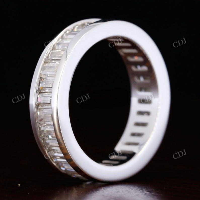 Channel Set Tapered Baguette Natural Diamond Band customdiamjewel