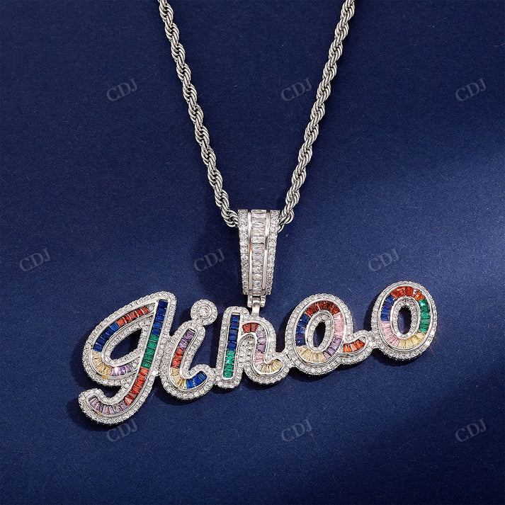 Customization Name Hip Hop Diamond Pendant For Men customdiamjewel