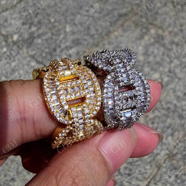 Iced Out Custom Diamond Hip Hop Ring CustomDiamJewel
