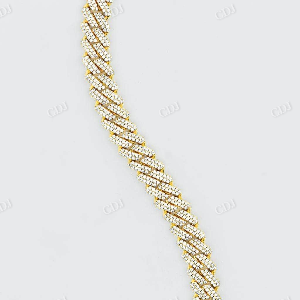 Big Size Iced Out Cuban link Chain Hip Hop Rapper Men customdiamjewel