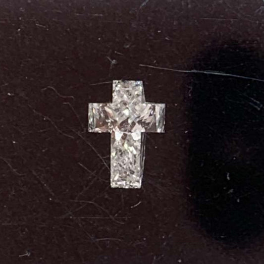 Cross Shape Fancy Loose Lab Grown Diamonds  customdiamjewel   