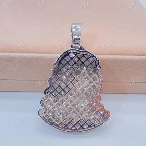 Iced Out Diamond Jesus Pendant For Men customdiamjewel