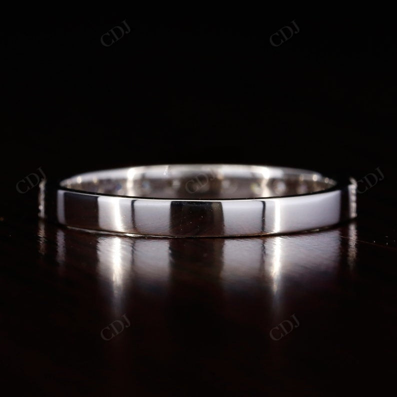 0.33CTW Half Eternity Round Lab Grown Diamond Wedding Band Woman customdiamjewel