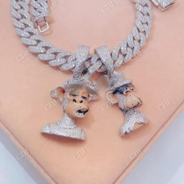 Diamond Iced Out APE Diamond Pendant customdiamjewel