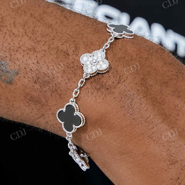 Vintage Style Ven cleef Diamond Bracelet CustomDiamJewel