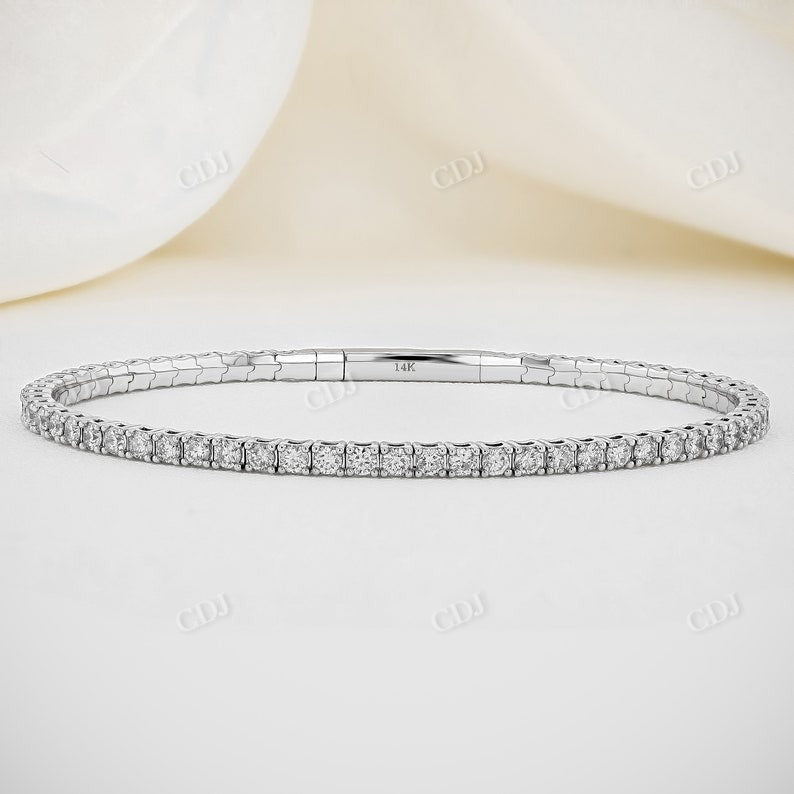 1.50CT Tennis Bangle Natural Diamond Bracelet tennis bracelet customdiamjewel   