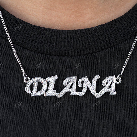Custom Diamond Name Pendant Hip Hop Jewelry hip hop jewelry CustomDiamJewel