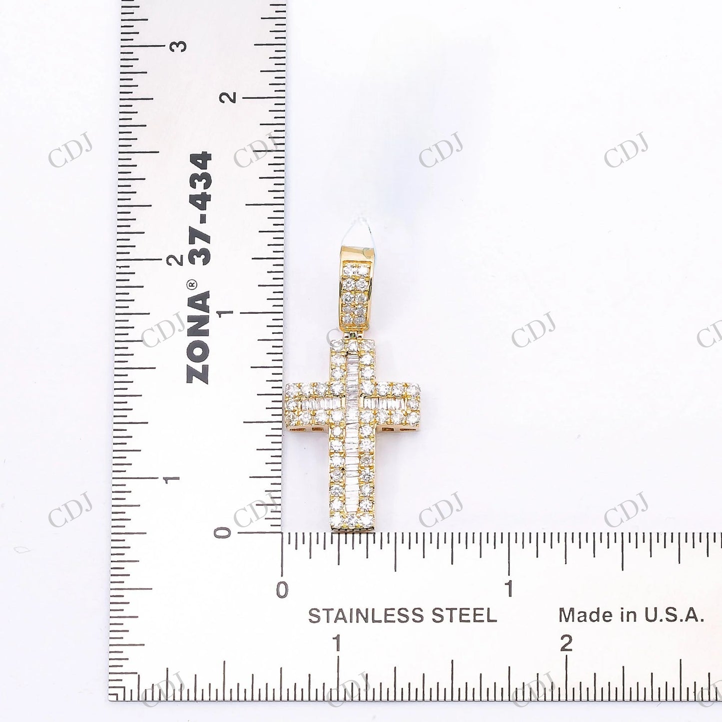Cross Moissanite 925 Silver pendant Hip Hop Pendent customdiamjewel