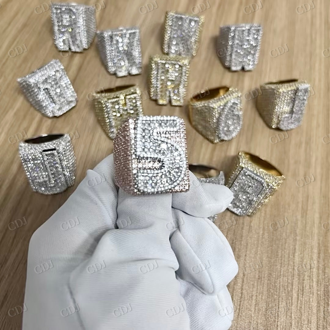 Hip Hop Moissanite Custom Diamond Ring CustomDiamJewel