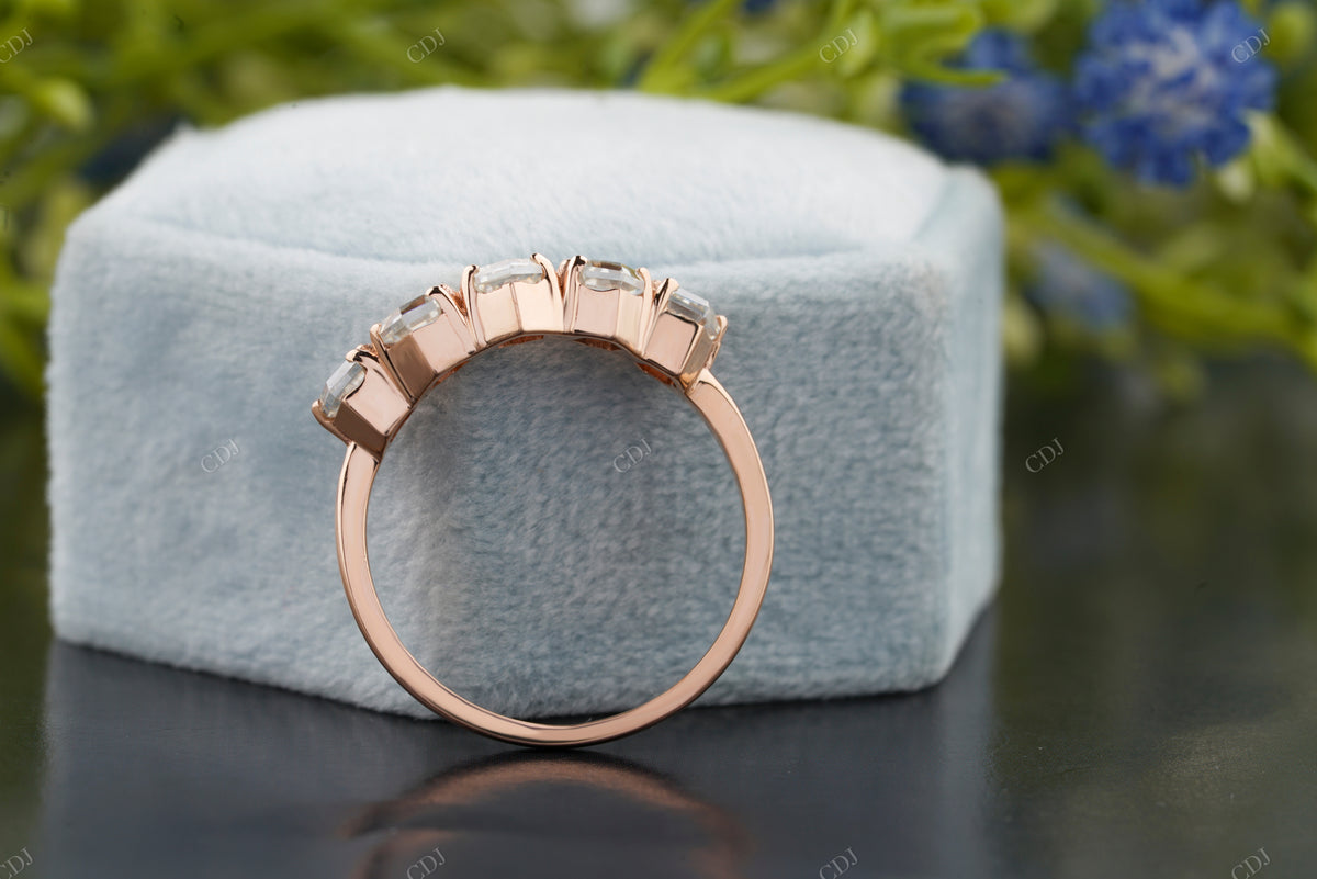 Hexagon Lab-Grown Diamond Eternity Ring
