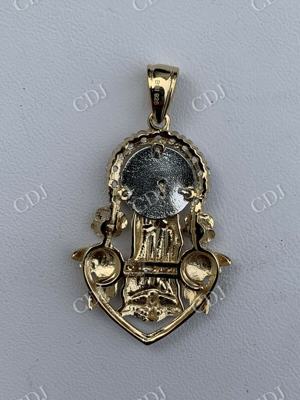 Virgin Mary Hip Hop Pendant customdiamjewel