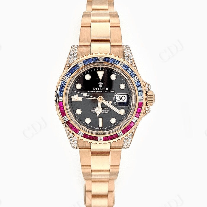 Customized Hip Hop Rolex Watch For Men customdiamjewel