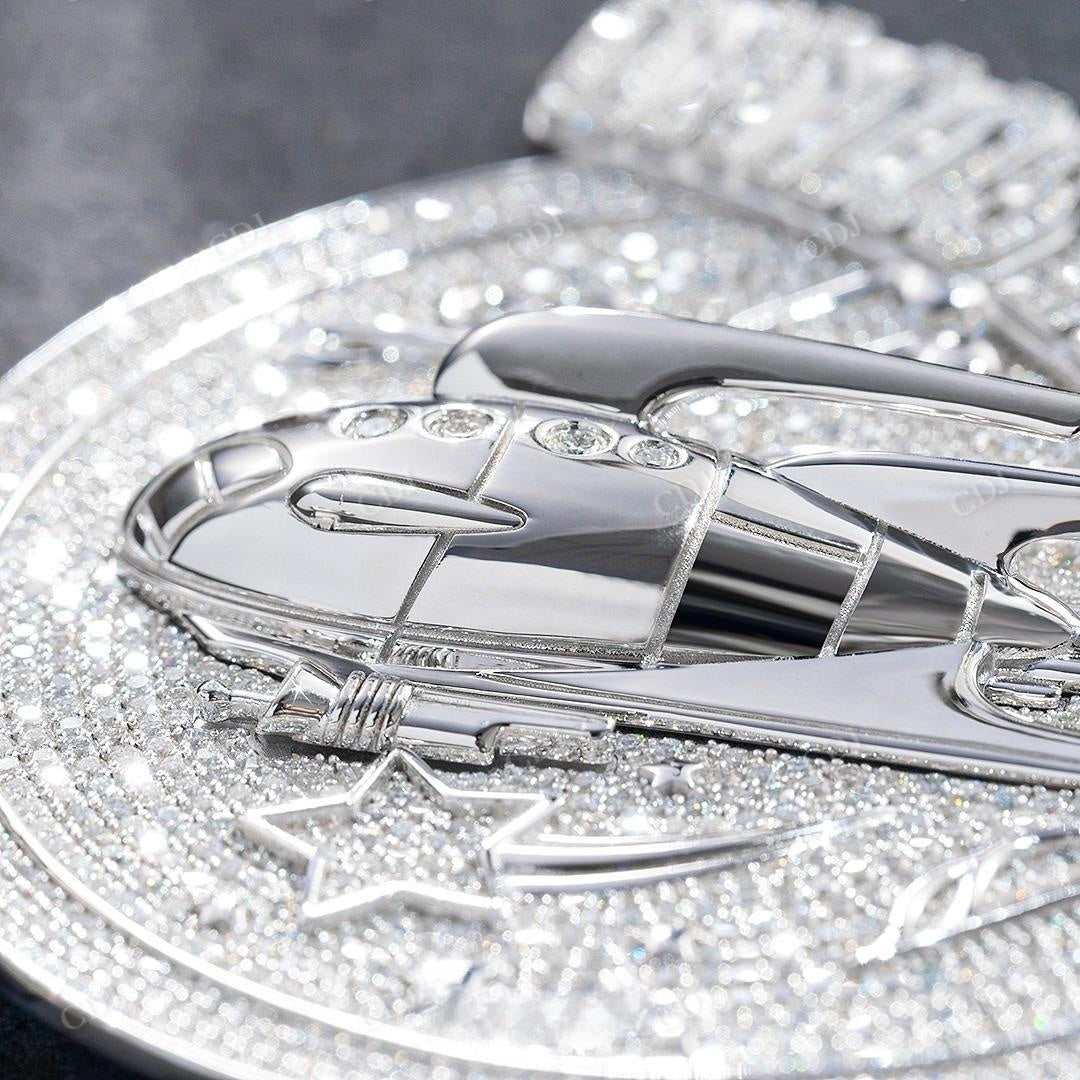 Custom Iced Out Personalized Big Name Pendant hip hop jewelry customdiamjewel