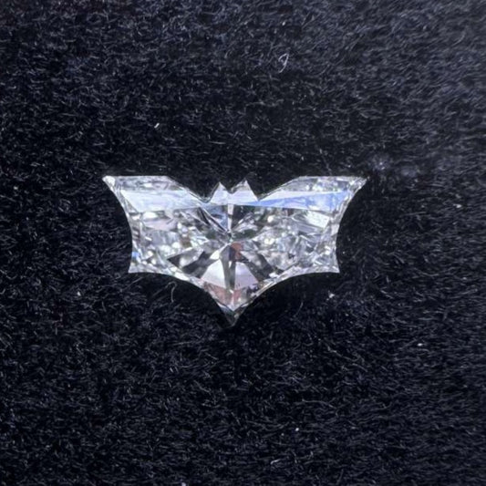 Unique Bat Shape Loose Fancy Lab Grown Diamond  customdiamjewel   