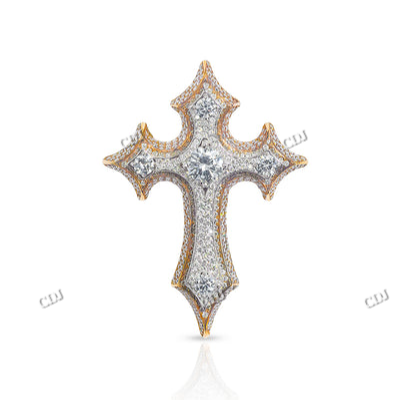 New Arrival Design Cross Crist Iced Out Hip Hop Pendant hip hop jewelry customdiamjewel
