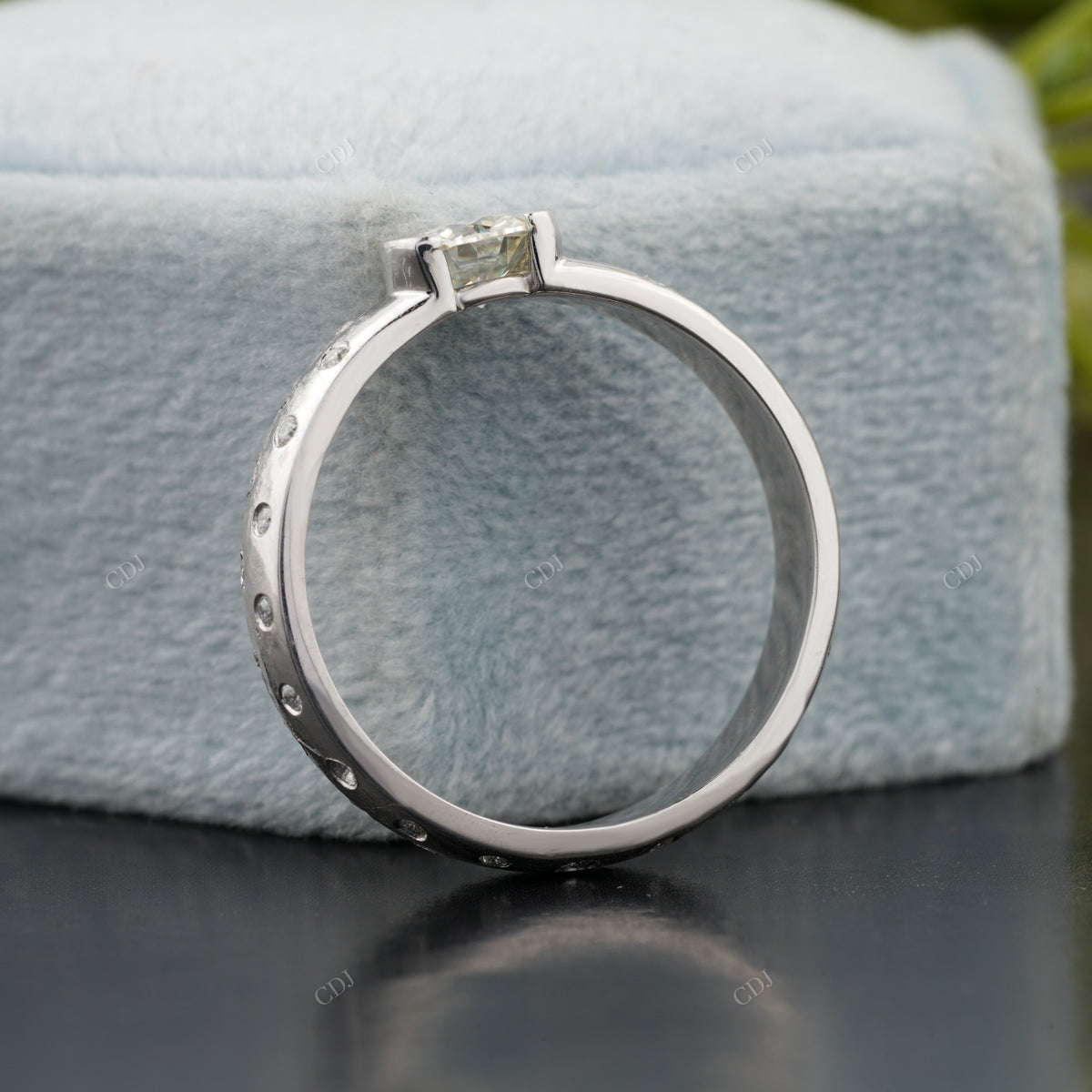Lab-Grown Diamond Bezel Set Band
