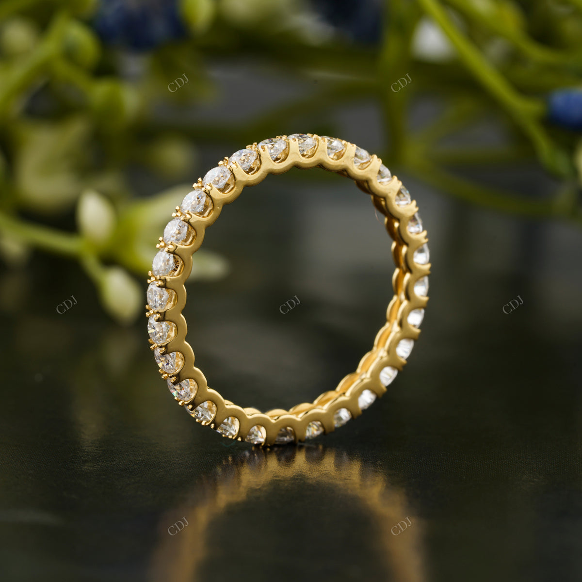 Lab-Grown Diamond Eternity Wedding Band