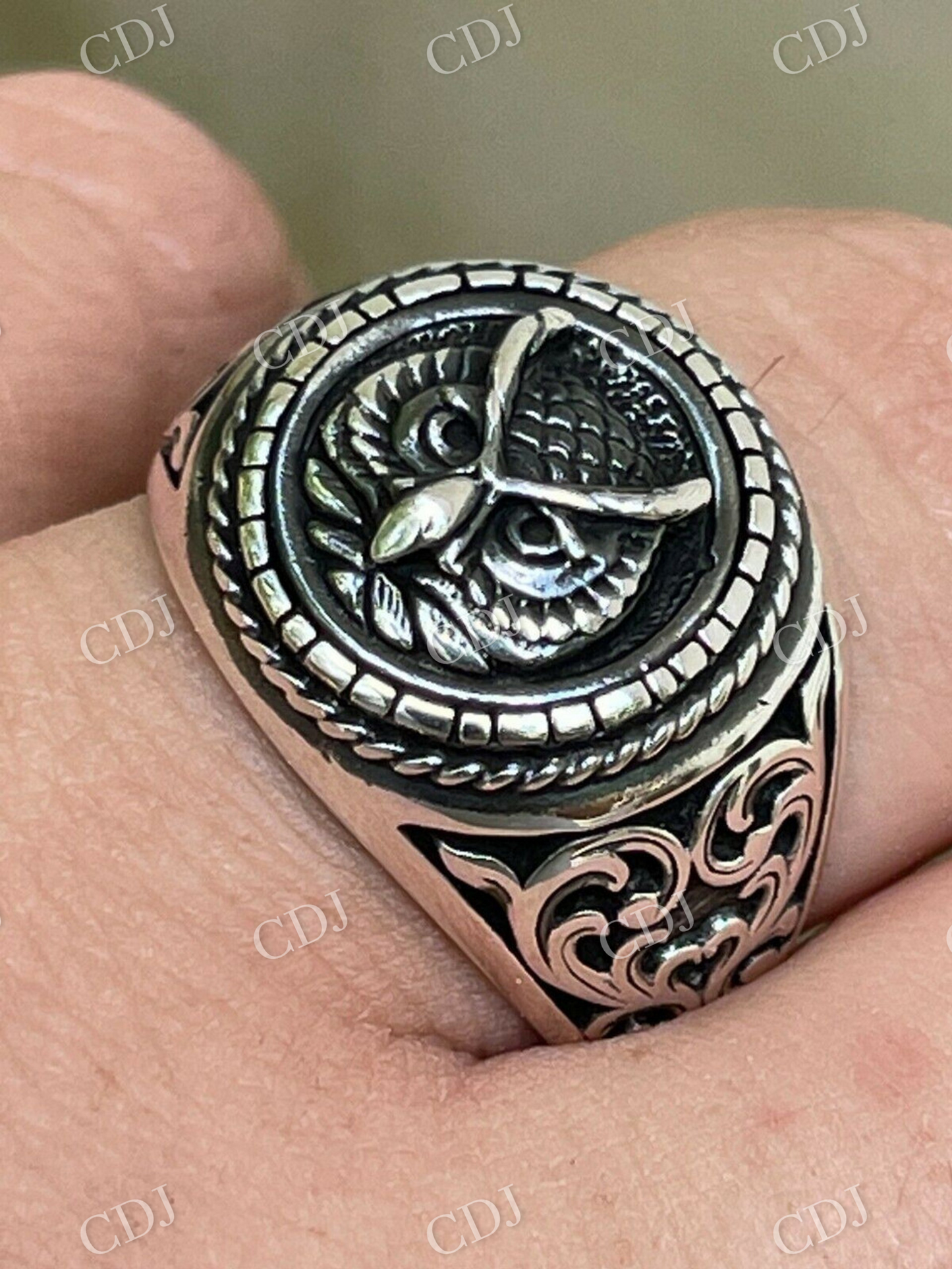 Sterling Silver Eagle Ring customdiamjewel