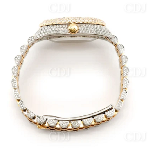 Rolex VVS Diamond High Quality Buss Down Moissanite Watch customdiamjewel