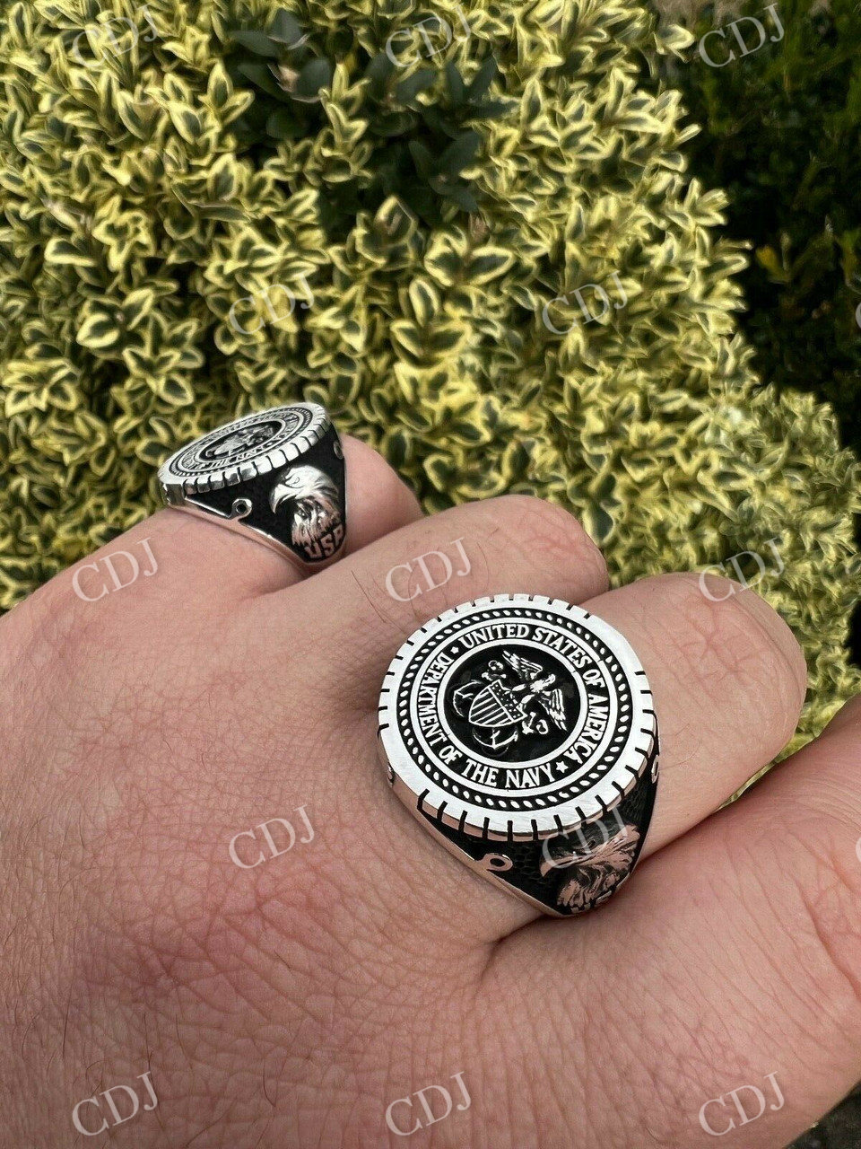 Navy Military Sailor Army Ring customdiamjewel