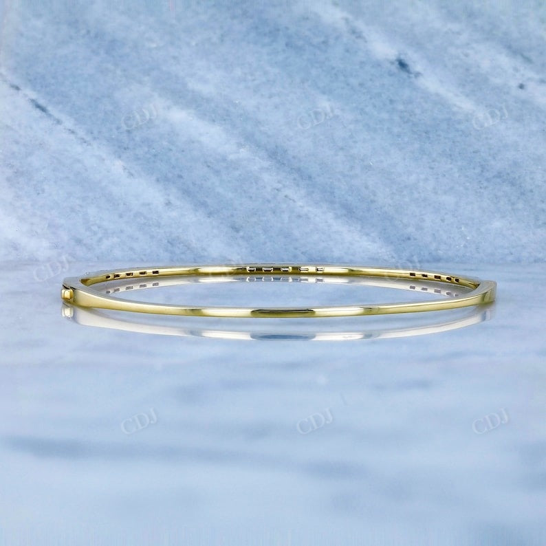 0.58CTW Lab Grown Diamond Bangle Bracelet customdiamjewel