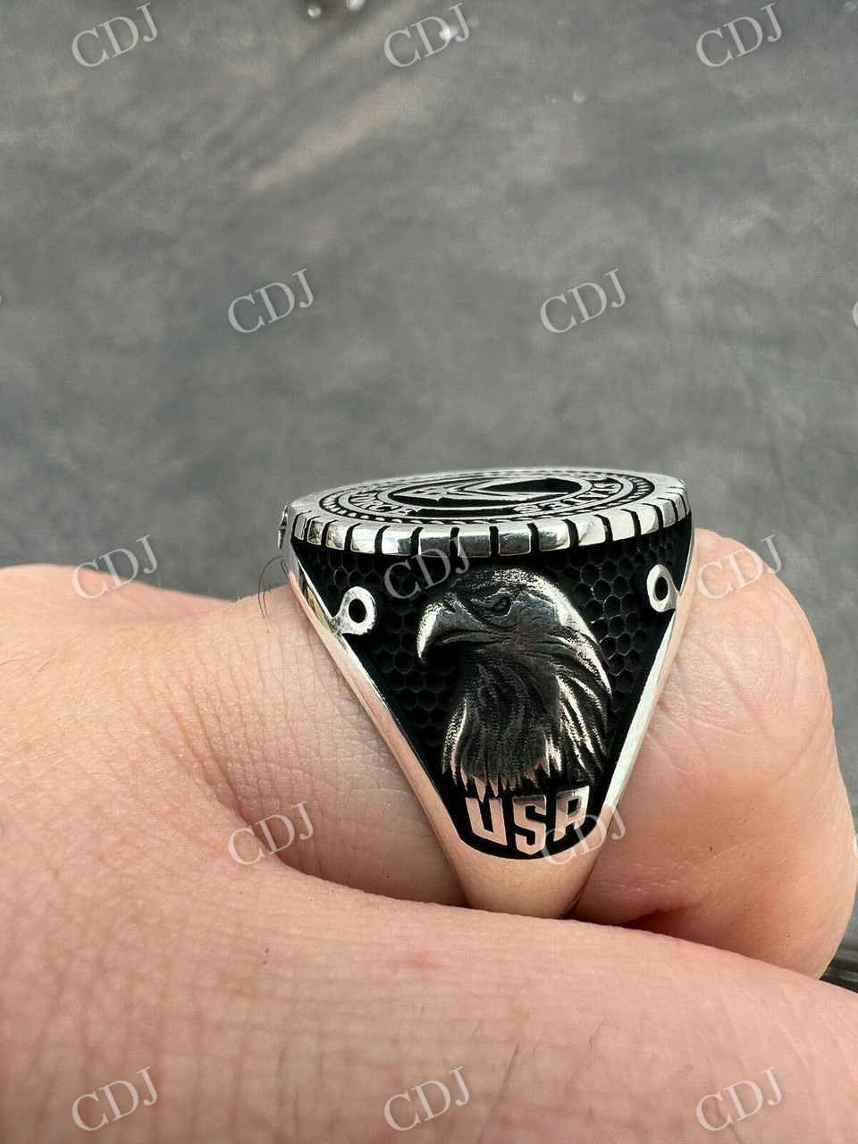 US Air Force Military Army Ring  customdiamjewel   