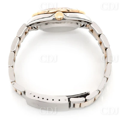 Hip Hop Stylish Natural Diamond Rolex Oyster Plain Watch customdiamjewel