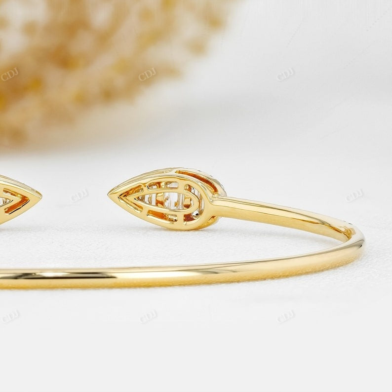 Baguette And Round Open Cuff Diamond Bracelet open cuff diamond bracelet customdiamjewel