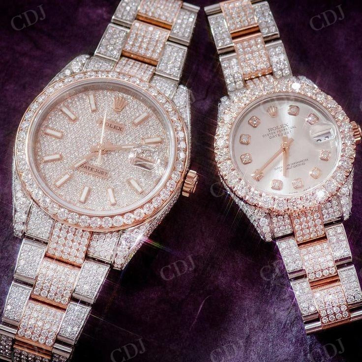 Hip Hop Iced Out Patek Phillip Watch For Men customdiamjewel