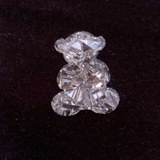 Teddy Bear Shape Fancy Lab Grown Diamond  customdiamjewel   