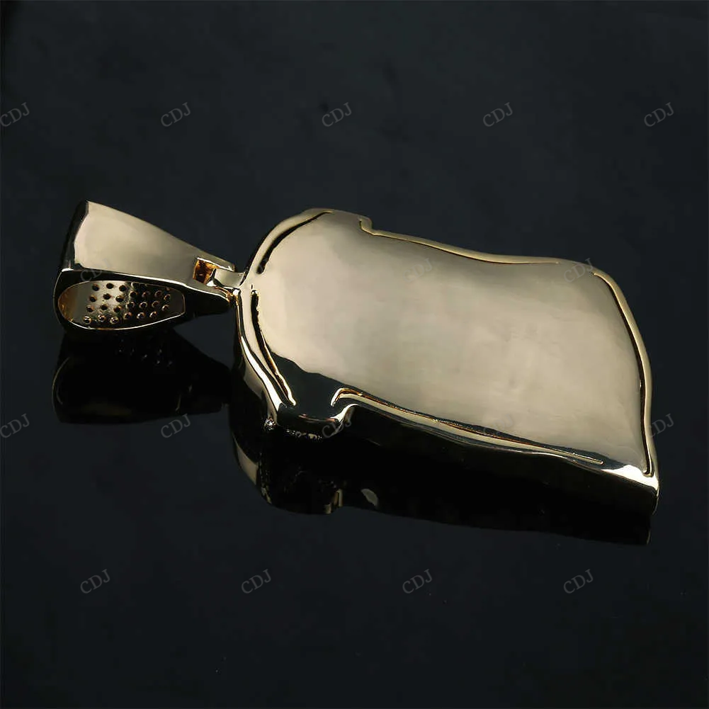Hip Hop Iced Out Jesus Corolla Pendant hip hop jewelry CustomDiamJewel