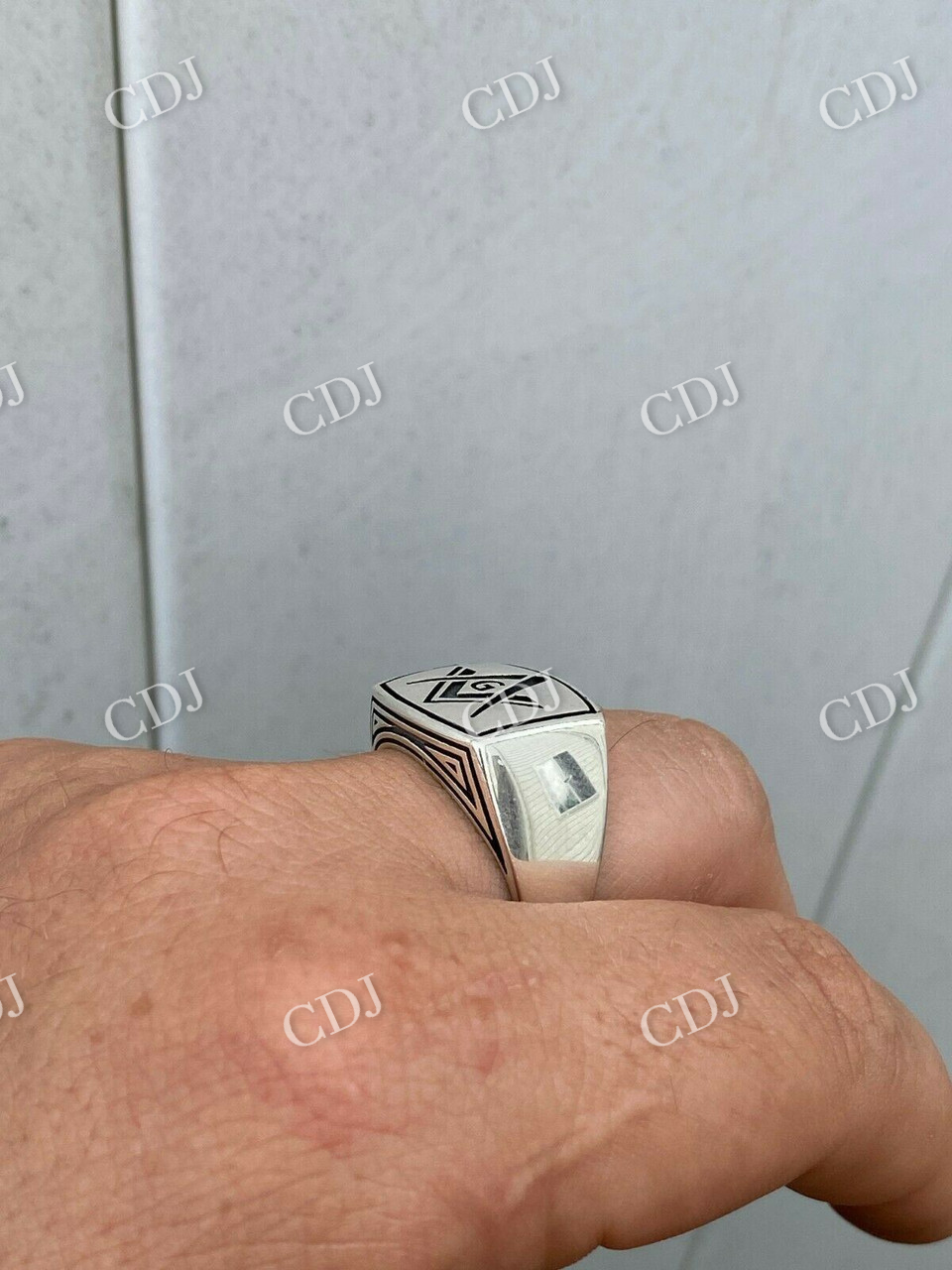 Antique Mason G Hip Hop Rings customdiamjewel