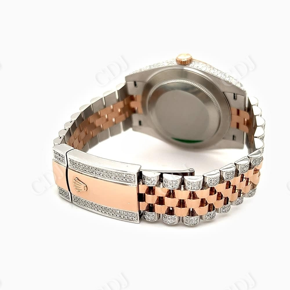 Customized Diamond Studded Rolex Watch Wholesaler customdiamjewel
