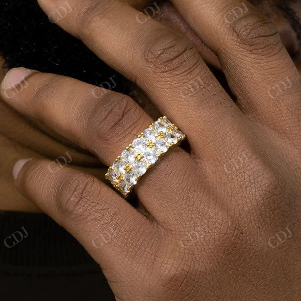 Diamond Iced out Custom Hip Hop Ring CustomDiamJewel