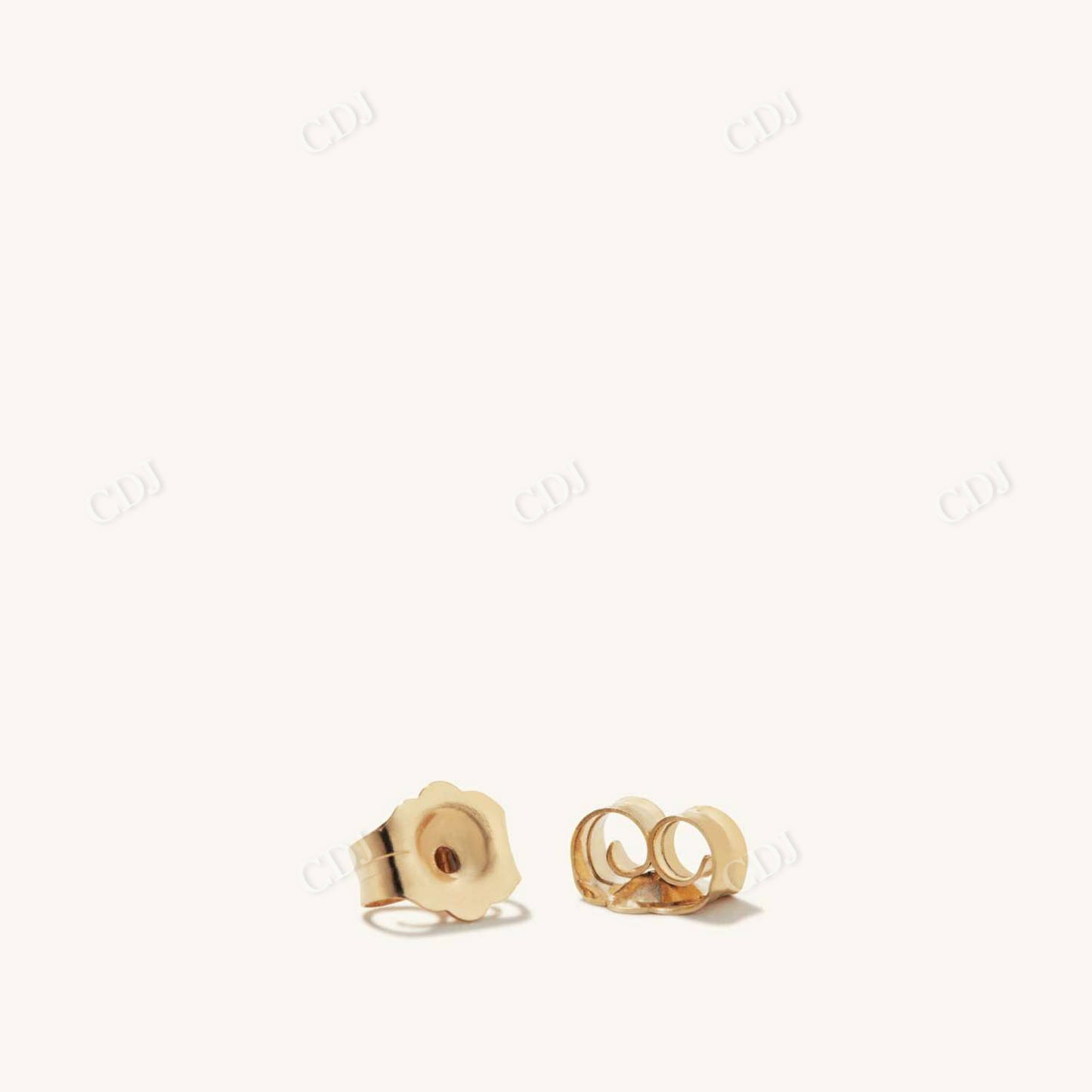 Tiny Flat Button Thumbtack Stud Earrings  customdiamjewel   