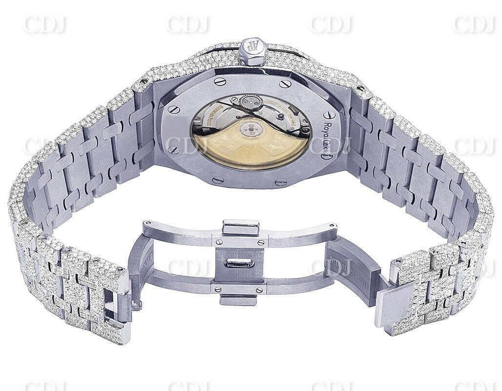 AP Arabic Numeral Moissanite Diamond Watch customdiamjewel