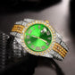 Luxury Iced Out Diamond Studded watch  customdiamjewel   