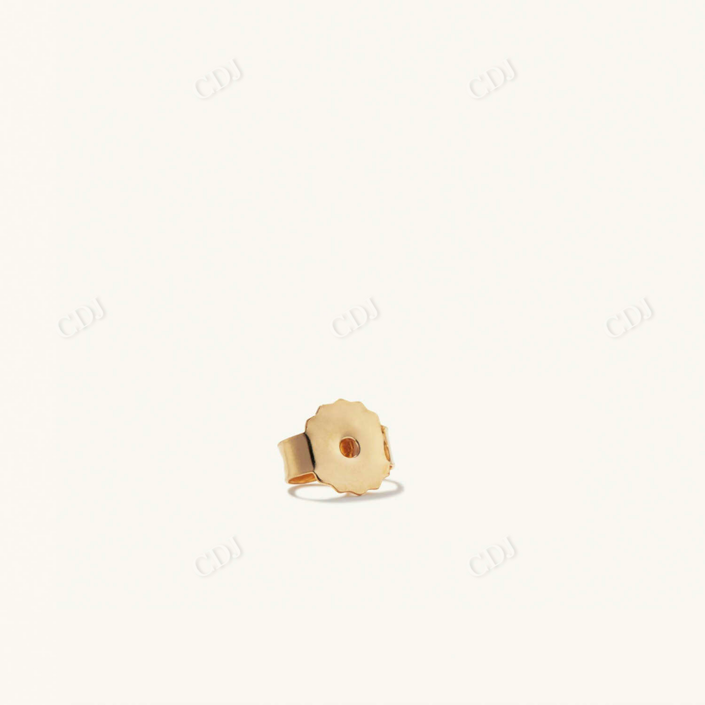 14K Solid Gold Single Curve Tiny Bar Stud  customdiamjewel   