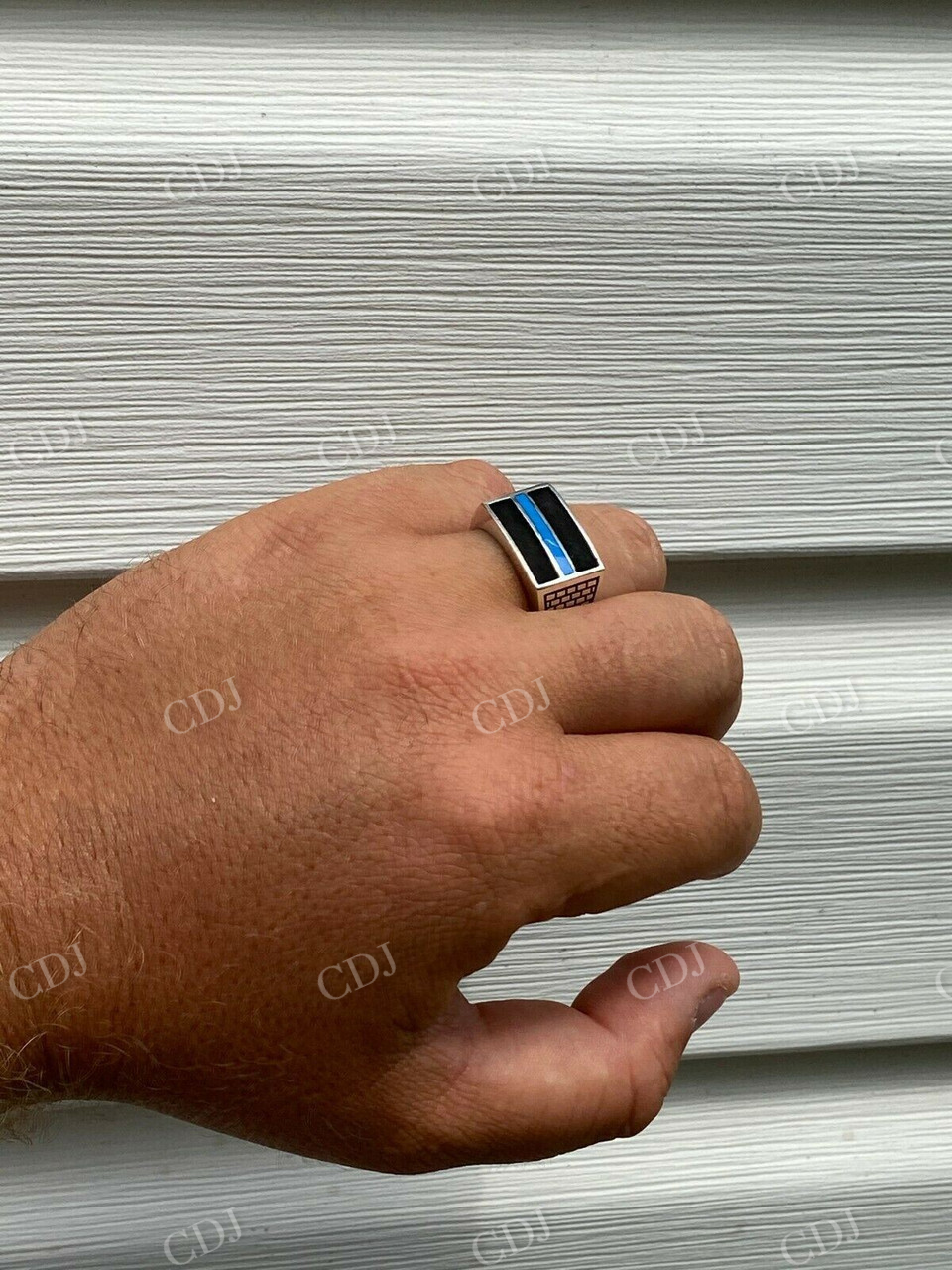 Antique Hip Hop Men's Plain Rings customdiamjewel