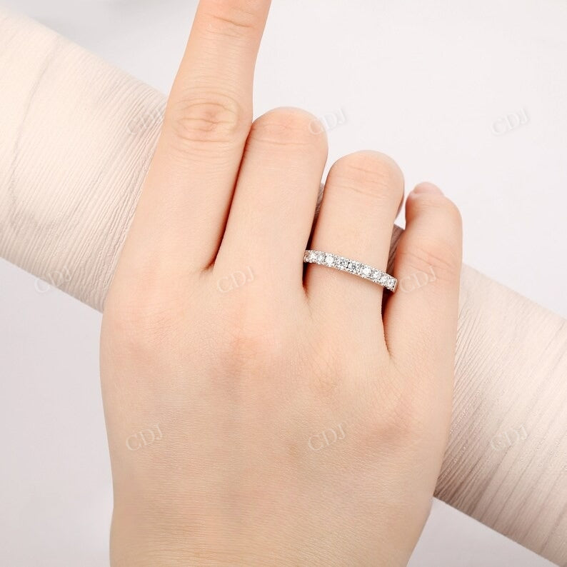 0.66CTW Lab Grown Diamond Wedding Matching Band customdiamjewel