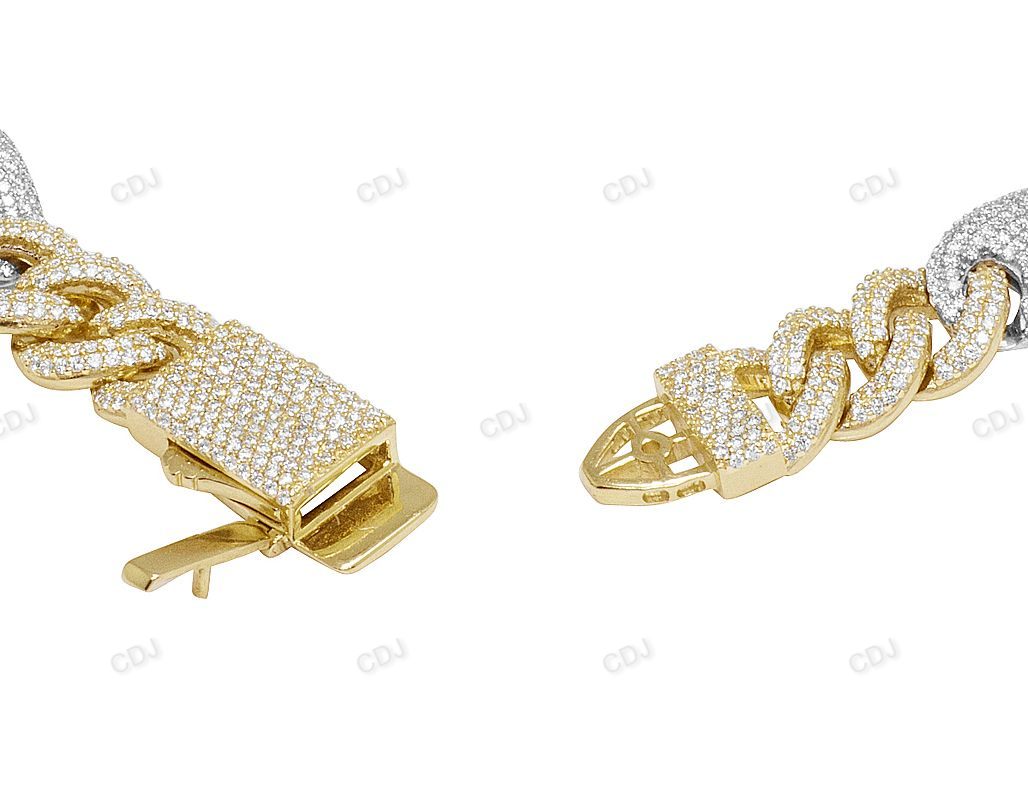 New Style Two Tone Mariner Link Bracelets For Men hip hop jewelry CustomDiamJewel