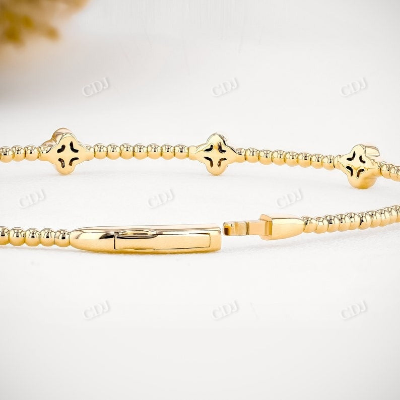 Beaded Natural Diamond Bangle Bracelet beaded bangle bracelet customdiamjewel   