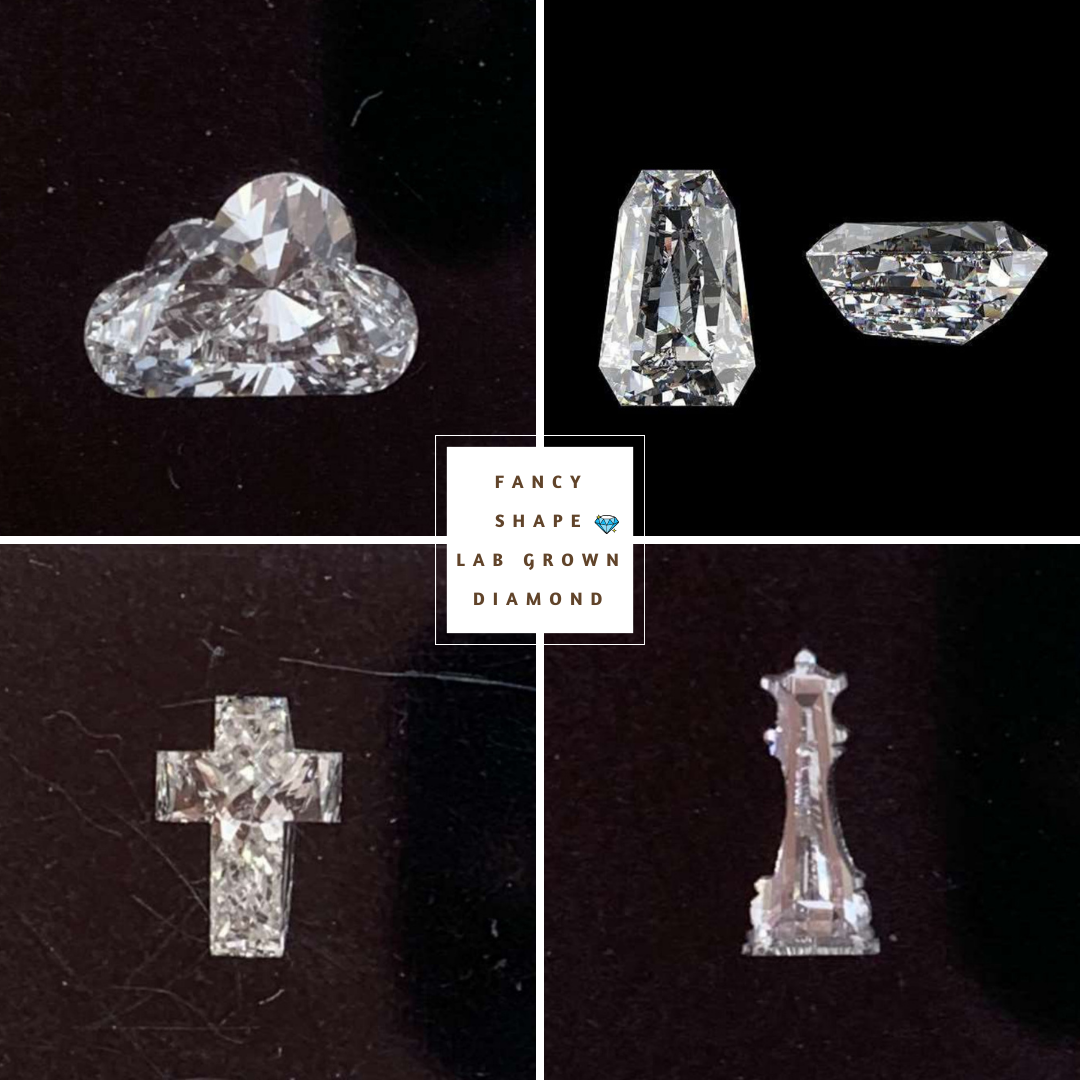 Cat Shape Loose Lab Grown Diamond  customdiamjewel   